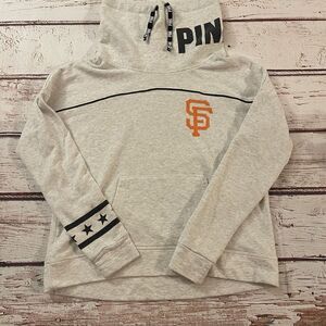 Pink By Victorias Secret & 5th & Ocean San Francisco Giants‎ Pullover Medium MLB